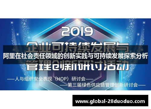 阿里在社会责任领域的创新实践与可持续发展探索分析