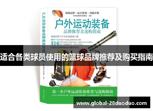 适合各类球员使用的篮球品牌推荐及购买指南