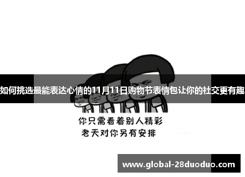 如何挑选最能表达心情的11月11日购物节表情包让你的社交更有趣